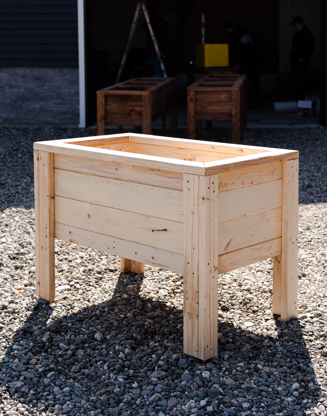 Bac standard en bois naturel (2'x4')